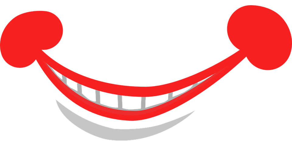 Smile mouth PNG transparent image download, size: 960x480px
