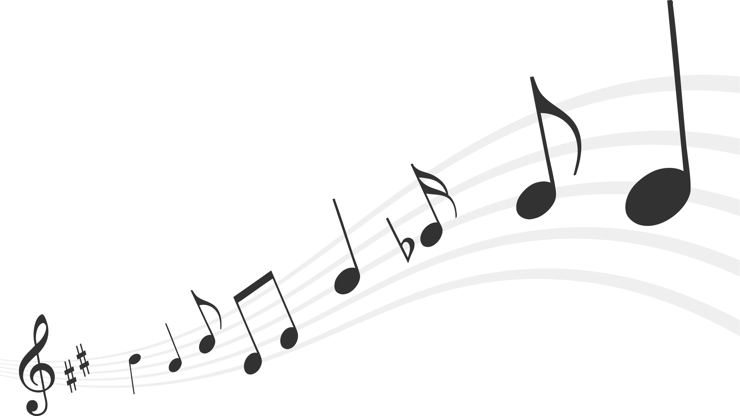 music notes art png