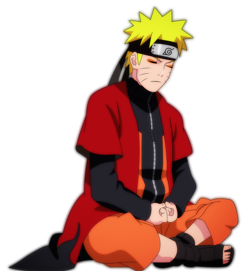 Naruto Uzumaki # (Modo Sabio) transparent background PNG clipart