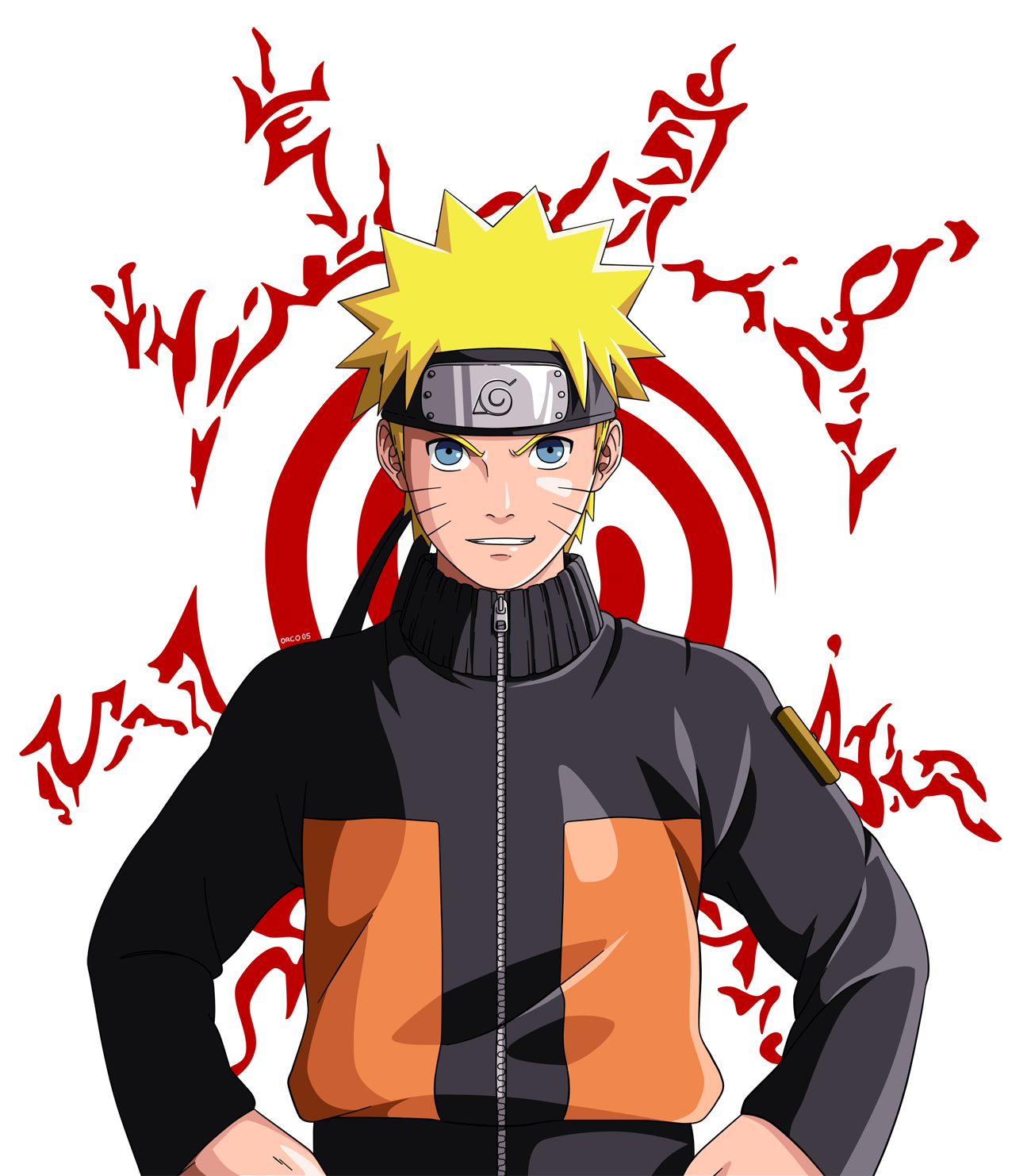 Naruto head PNG transparent image download, size: 500x500px