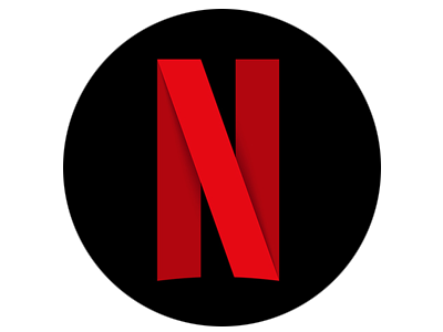 Netflix logo PNG transparent image download, size: 400x300px
