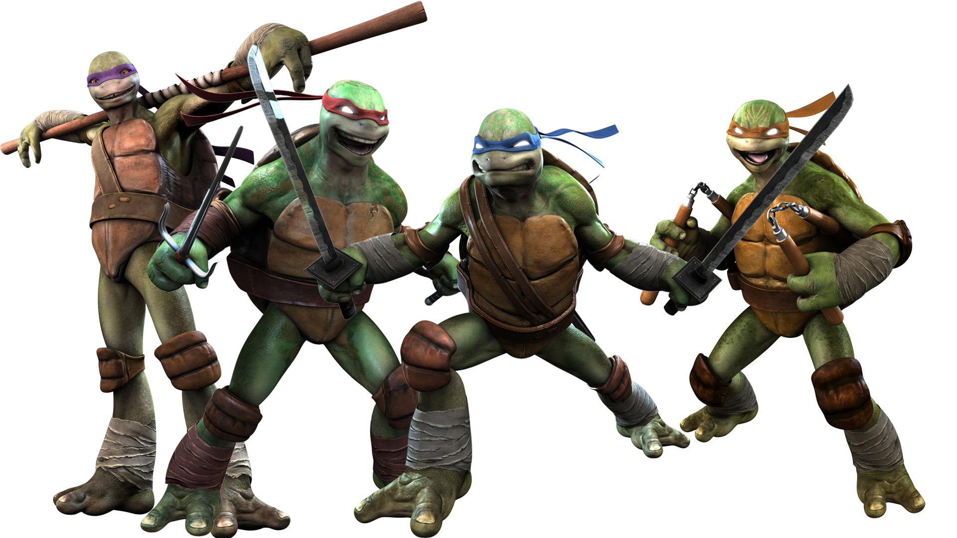 Ninja Turtles PNG transparent image download, size 1920x1080px