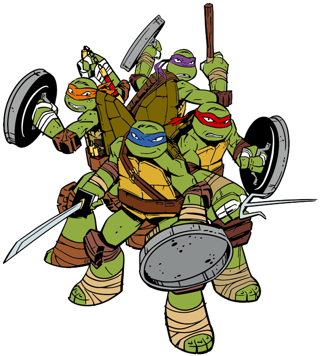 Ninja Turtles PNG transparent image download, size: 1000x562px