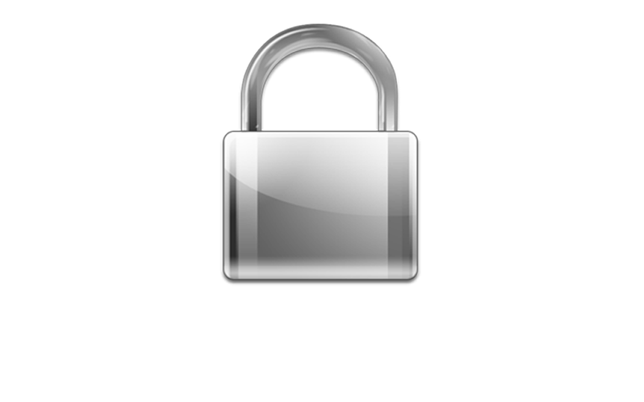 lock icon transparent background