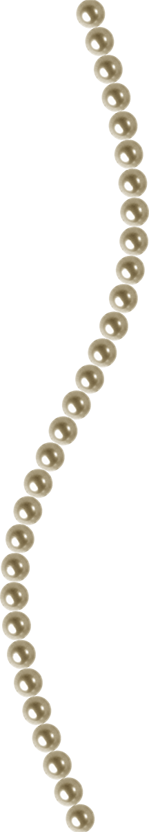 Pearl string PNG transparent image download, size: 216x1200px