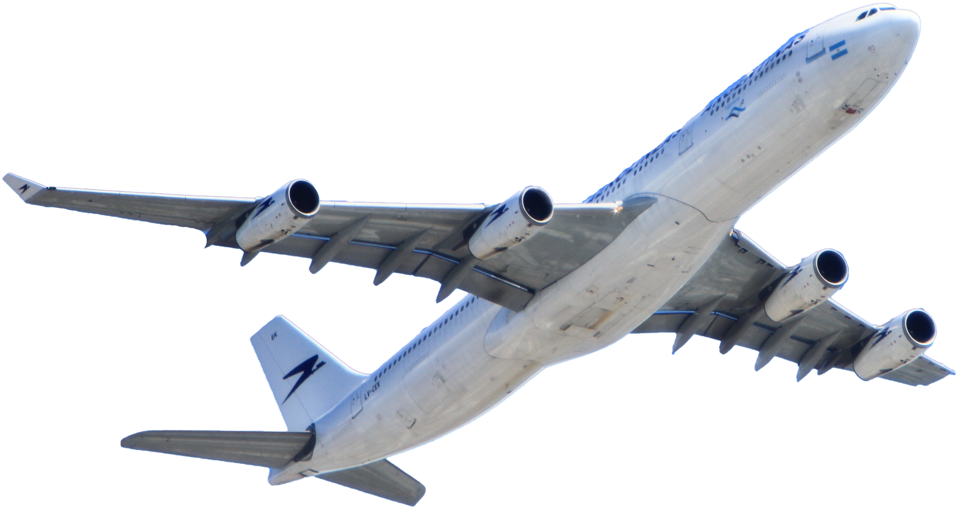 airplane transparent background