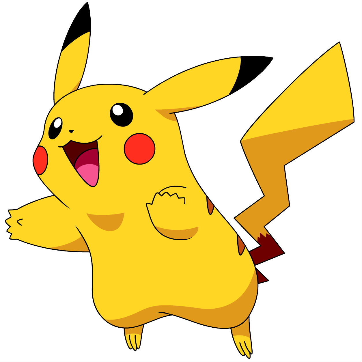Pikachu PNG transparent image download, size: 1254x1254px