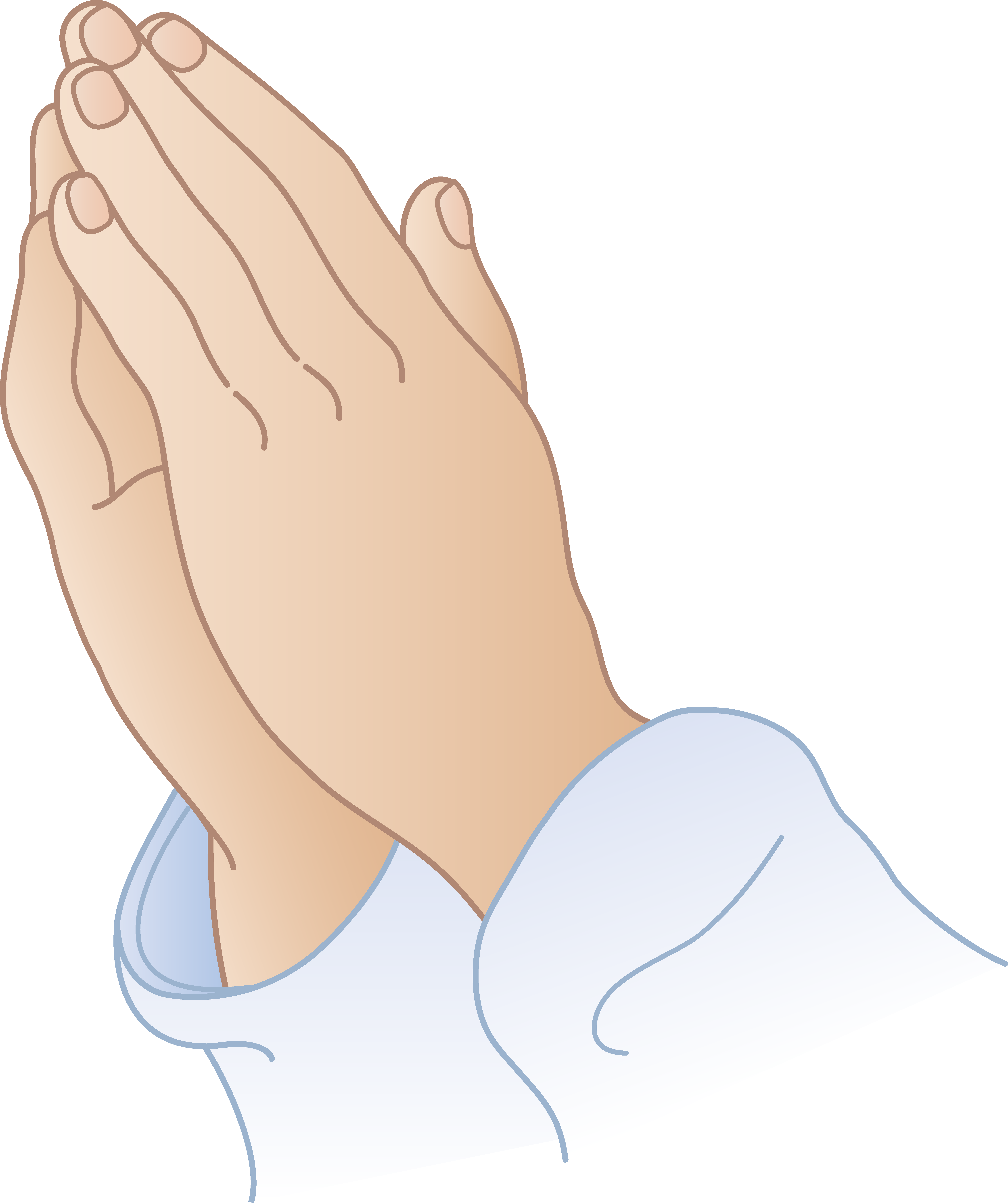 Praying hands PNG transparent image download, size: 6530x7791px
