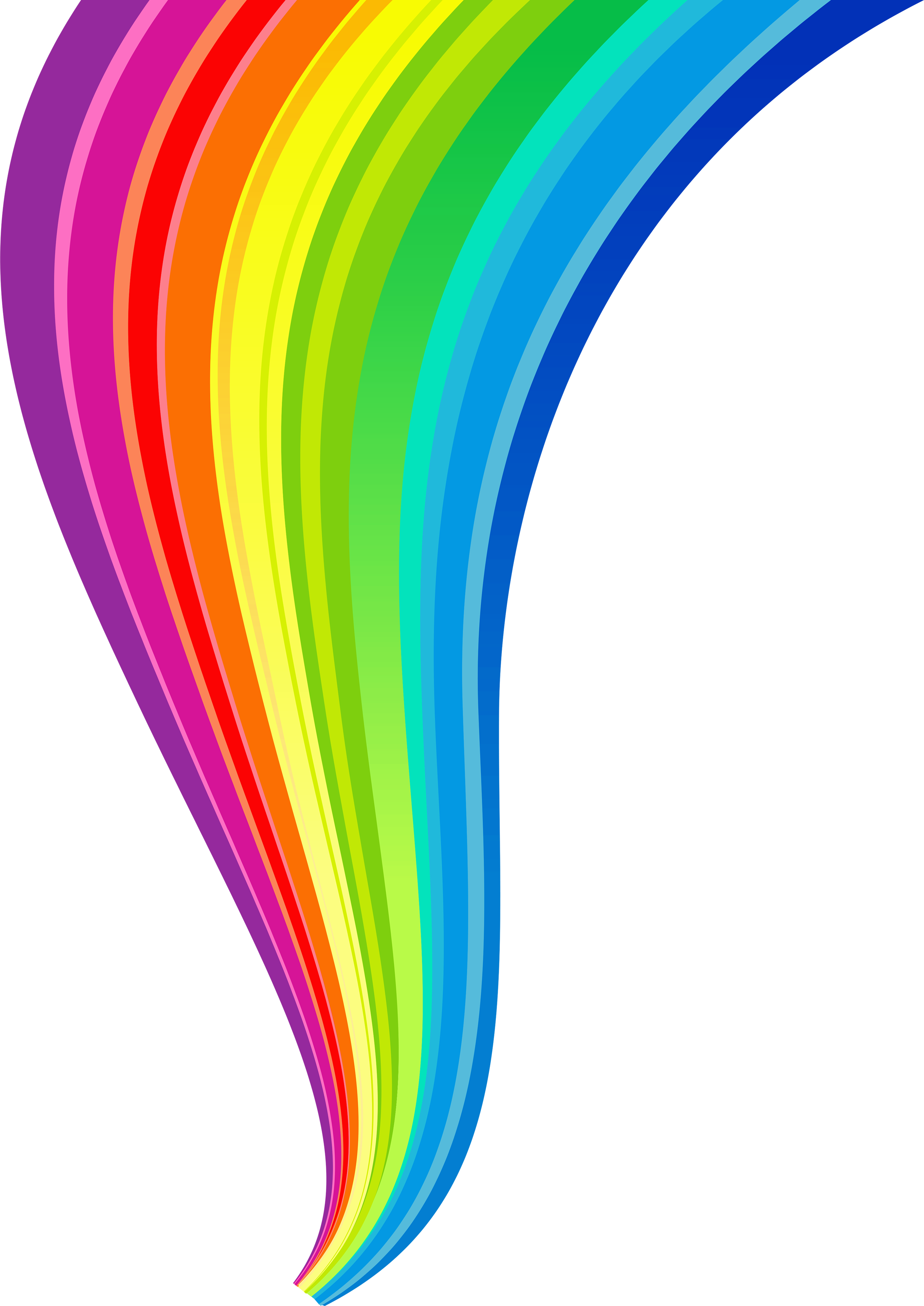 Rainbow PNG image transparent image download, size: 2469x3488px