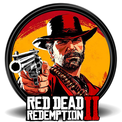 Red Redemption 2 logo PNG transparent image