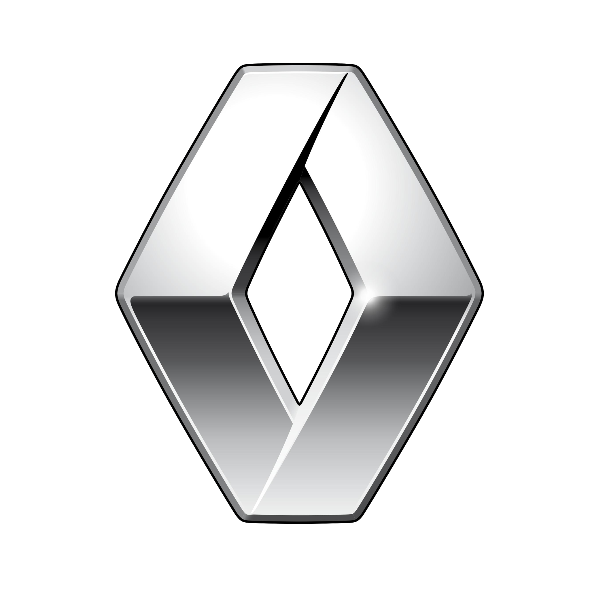 Renault logo PNG transparent image download, size: 2048x2048px