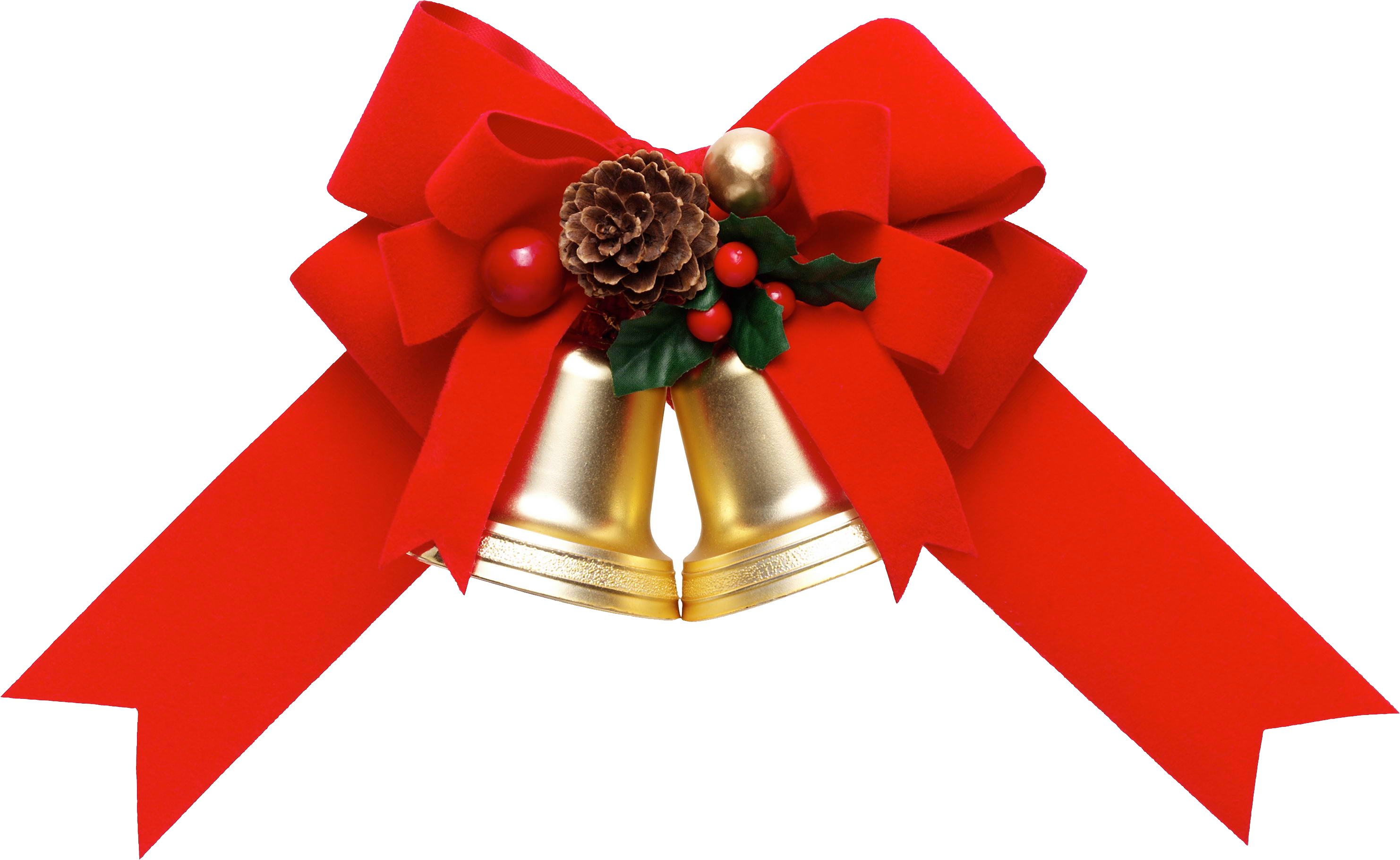 Christmas ribbon PNG image transparent image download, size: 2964x1820px