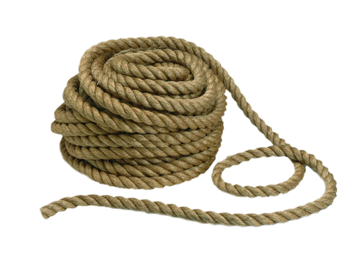 rope PNG transparent image download, size: 500x401px