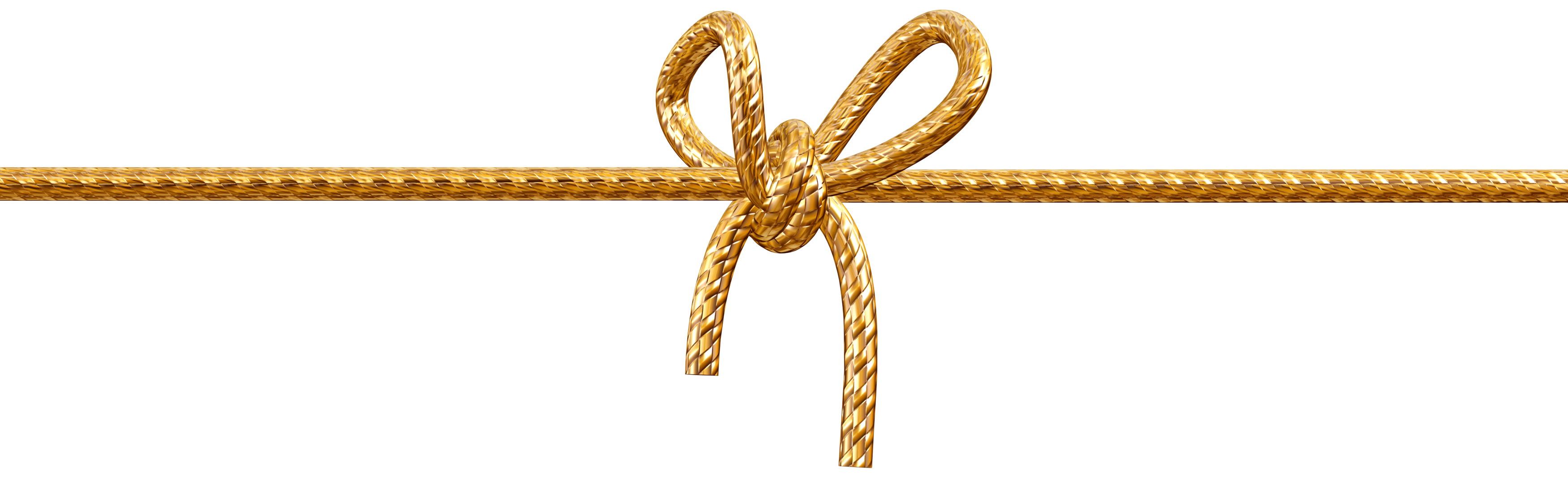 rope knot PNG transparent image download, size: 3500x1072px