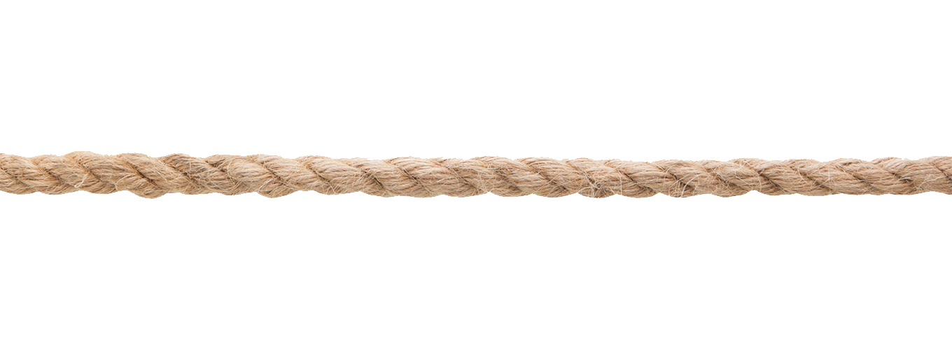 rope PNG transparent image download, size: 1360x500px