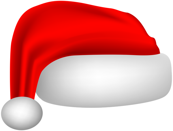 Santa Claus hat PNG transparent image download, size: 600x455px