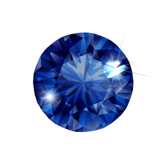 Sapphire gem PNG transparent image download, size: 340x340px