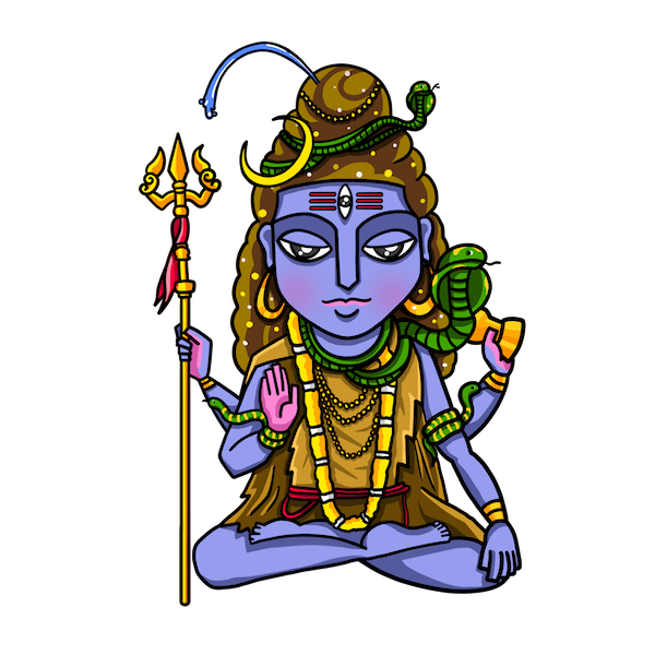 Shiva PNG transparent image download, size: 600x600px