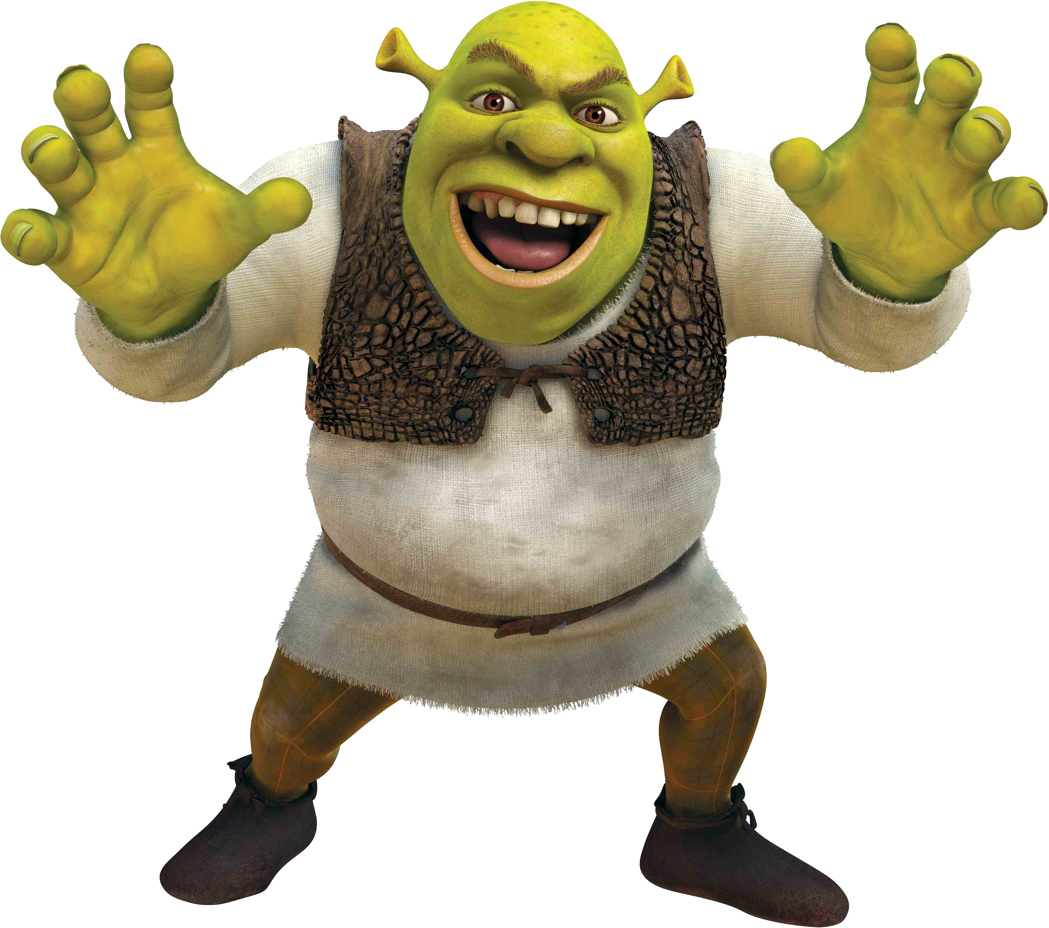 Shrek transparent background PNG cliparts free download