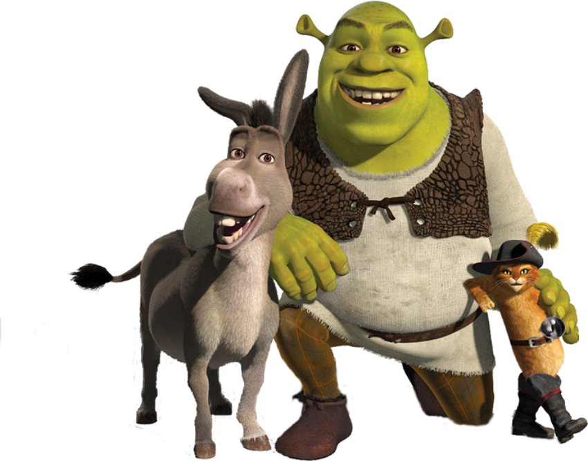 Shrek Logo png  Animated movies, Shrek, Shrek character
