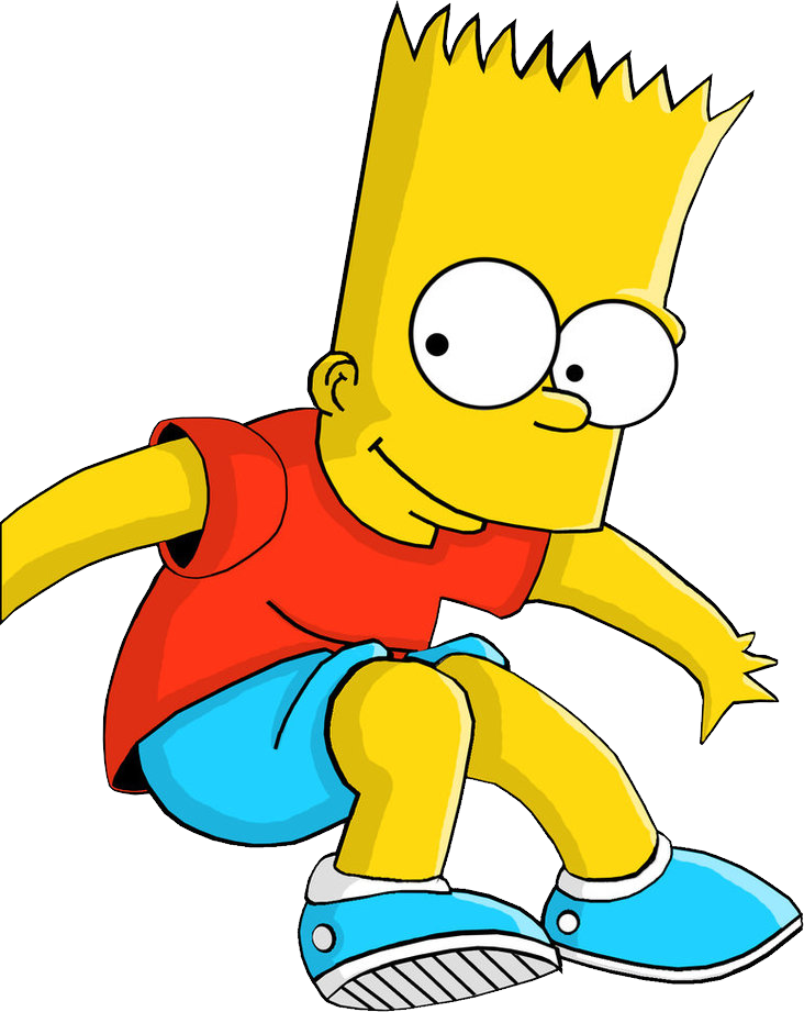 Bart Simpson Png Transparent Image Download Size 732x921px