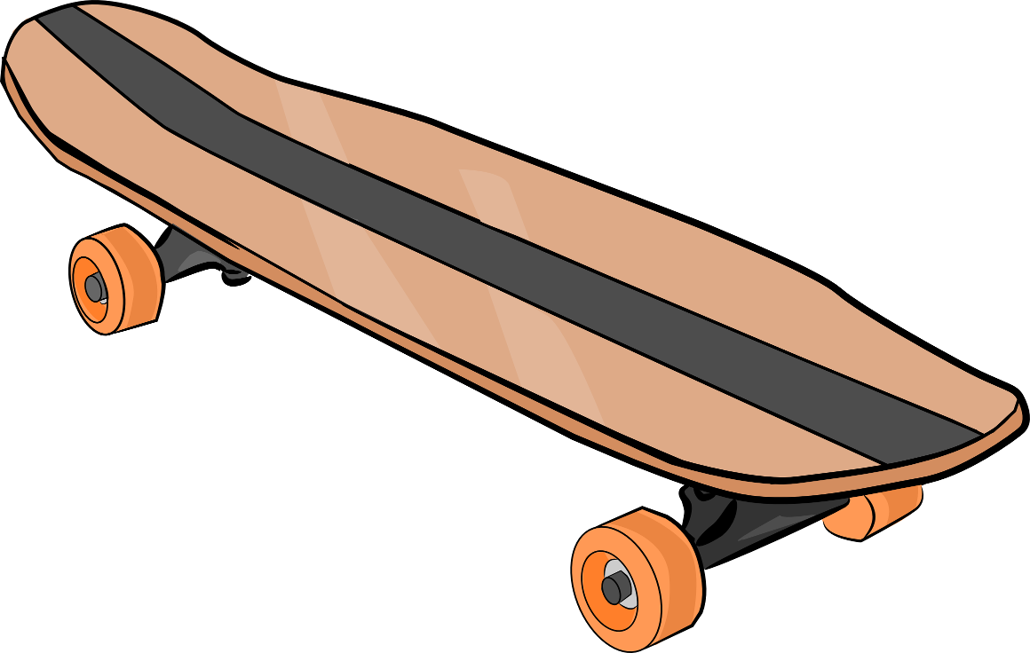 Skateboard PNG transparent image download, 1160x736px