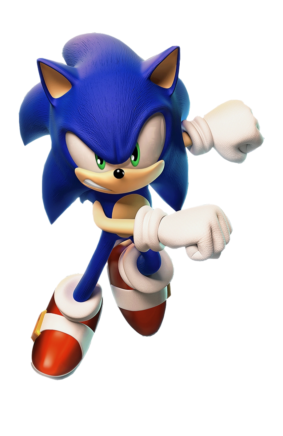 Sonic the Hedgehog running PNG transparent image download, size: 920x1417px