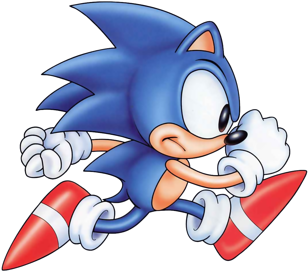 Classic Sonic The Hedgehog Png - Classic Sonic Transparent Clipart,  clipart, png clipart
