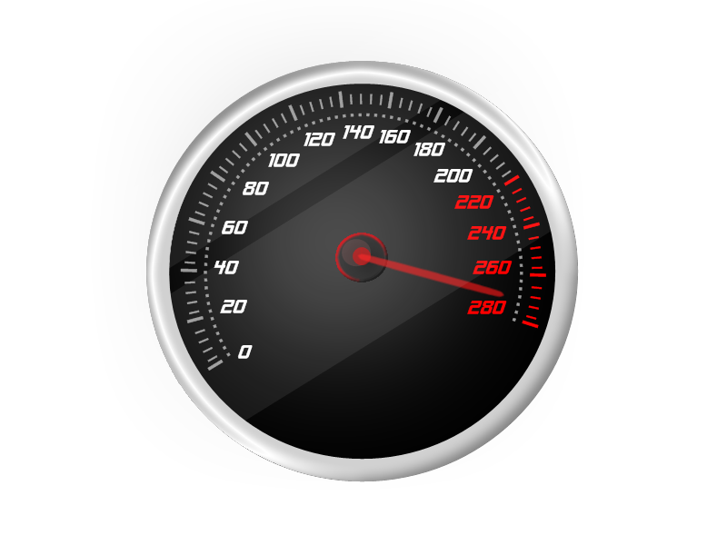 speedometer vector png
