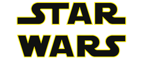 Star wars logo PNG transparent image download, size: 480x204px