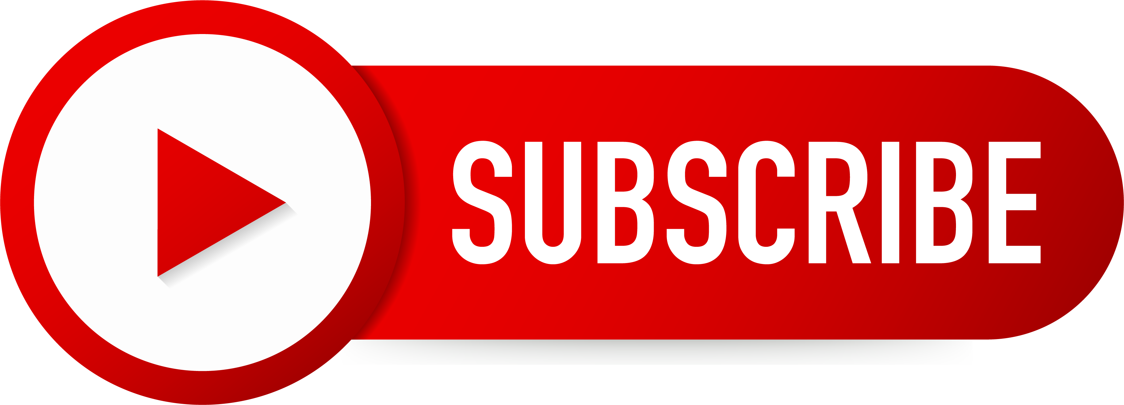 Subscribe Button Png Transparent Image Download Size 3666x1321px