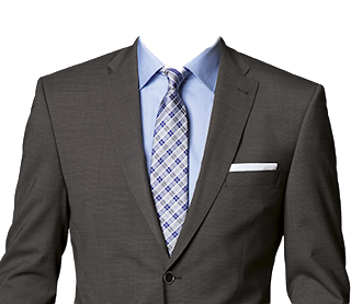 Suit PNG transparent image download, size: 320x278px