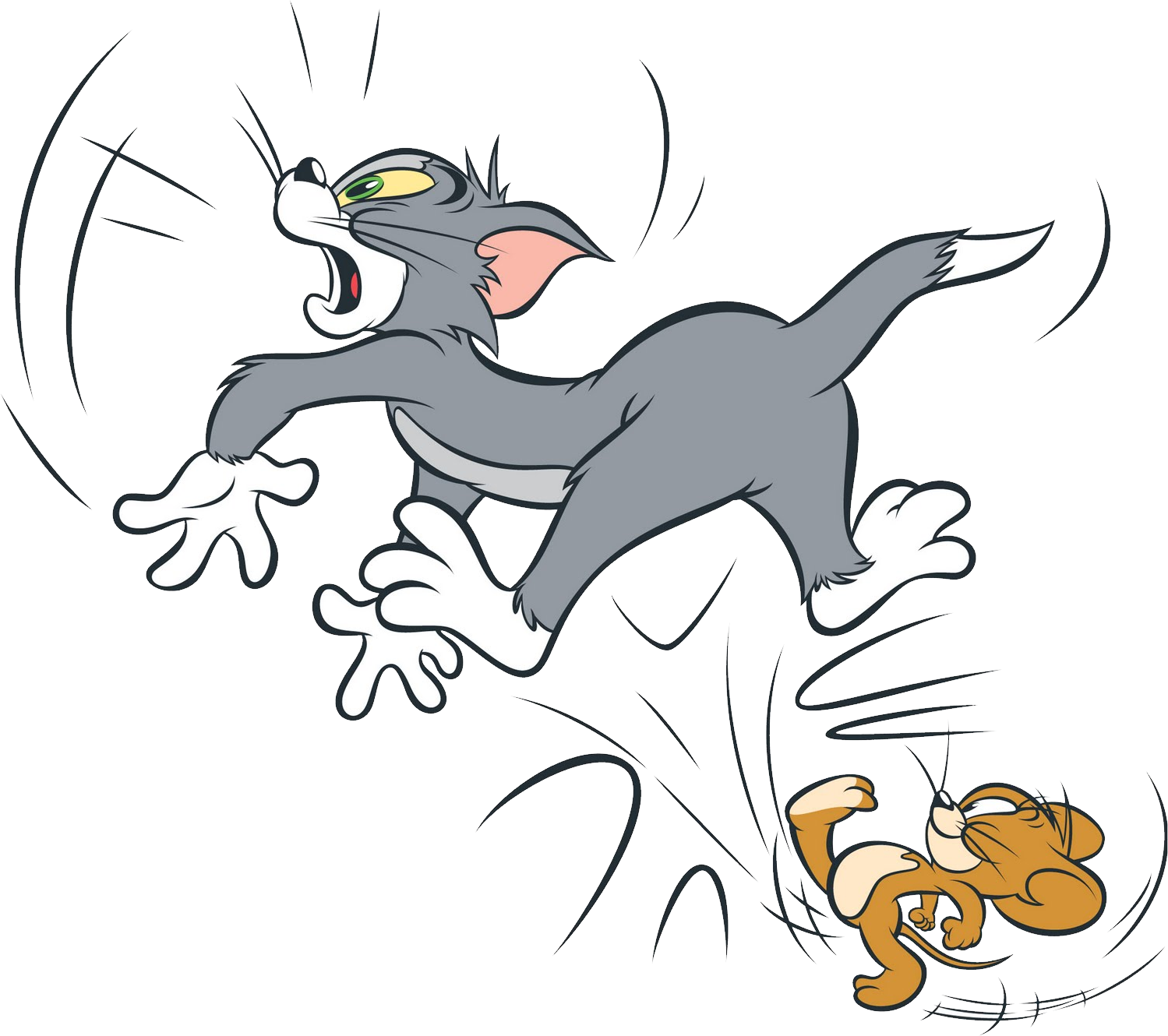 Tom and Jerry PNG transparent image download, size: 1499x1330px