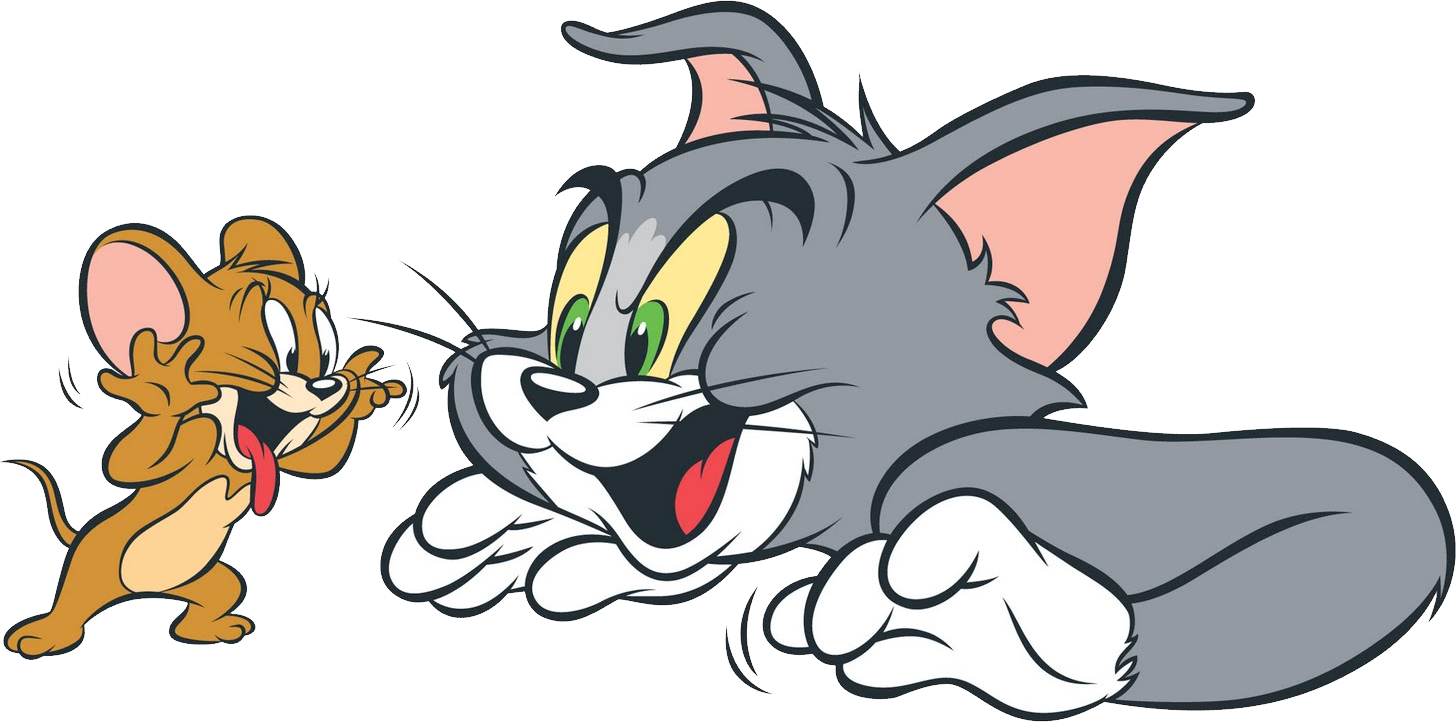 Tom and Jerry PNG transparent image download, size: 1456x722px