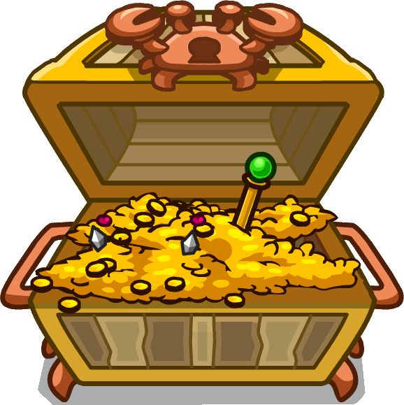 Treasure chest PNG transparent image download, size: 578x579px