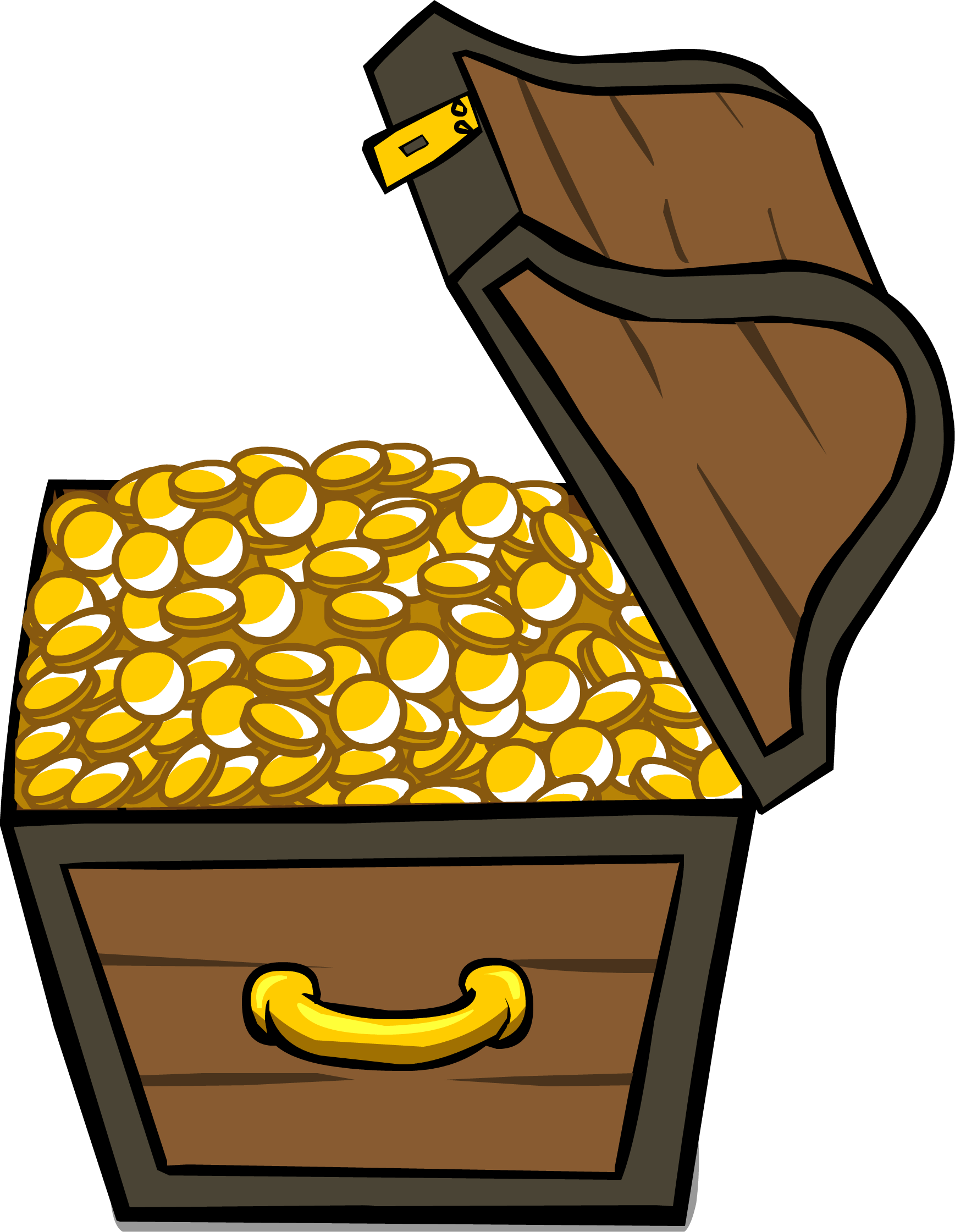 Treasure chest PNG transparent image download, size: 1737x2241px