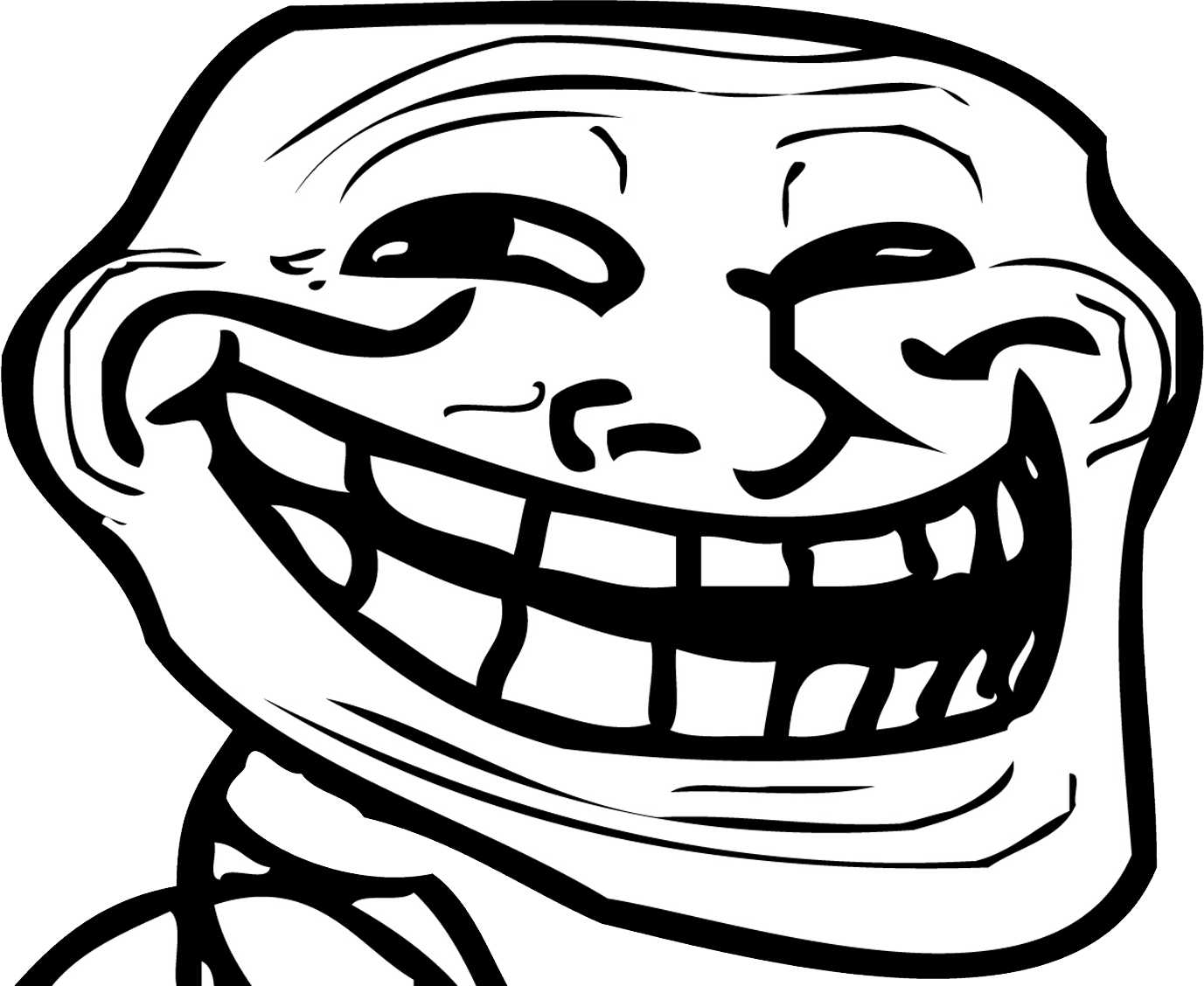 Trollface PNG images free download