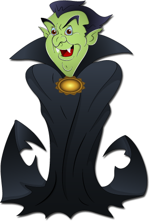 Vampire Cartoon PNG Transparent Images Free Download, Vector Files