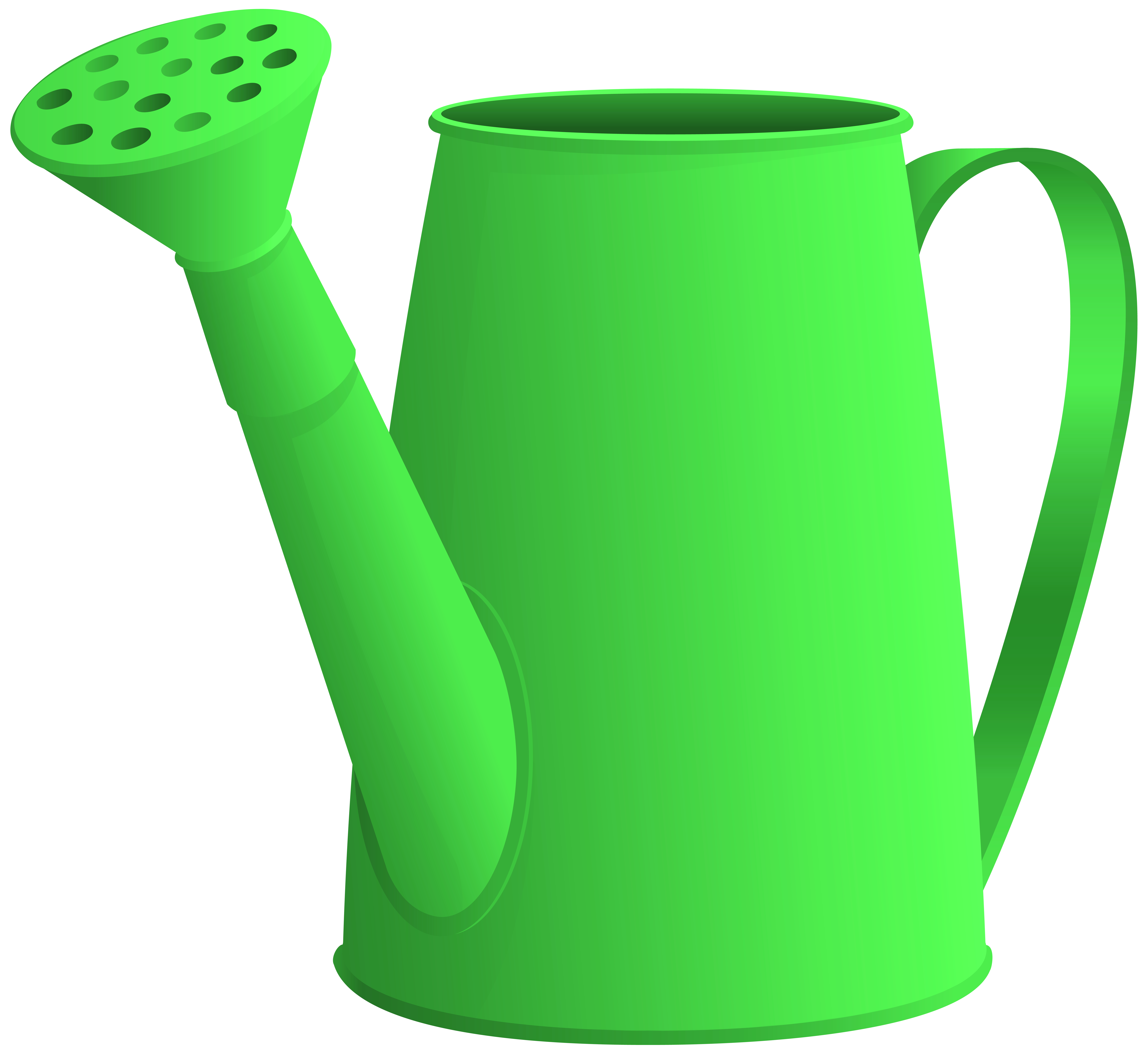Watering can PNG transparent image download, size: 8000x7348px