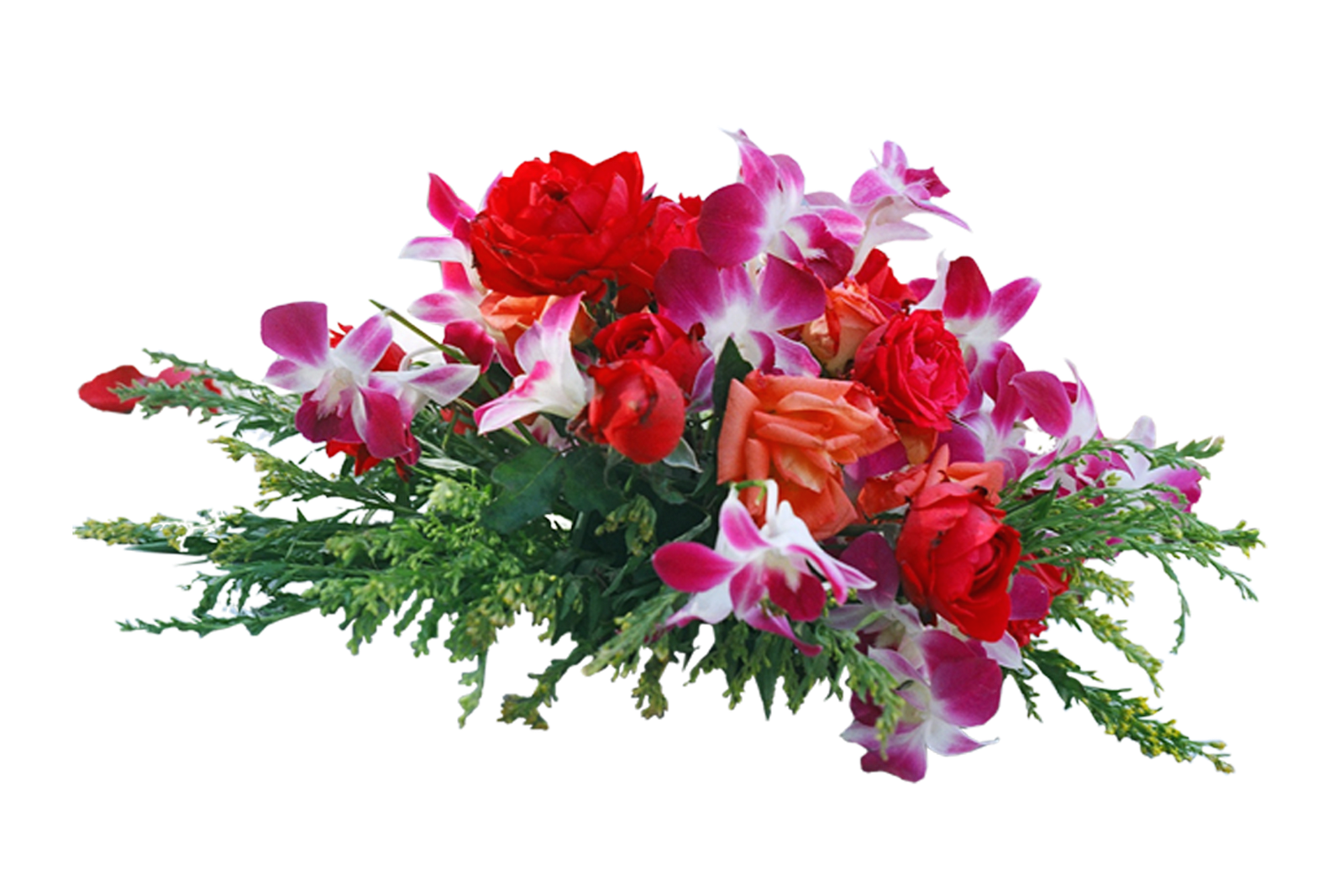 Wedding flowers PNG transparent image download, size: 1600x1067px