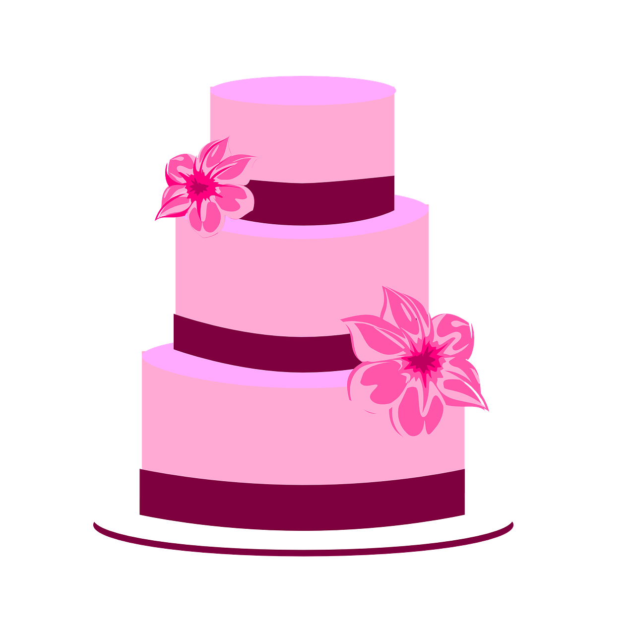 Pink Cake Clip Art at Clker.com - vector clip art online, royalty free &  public domain