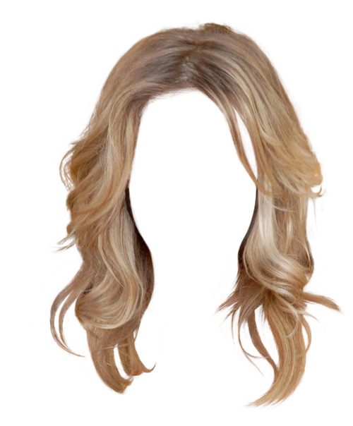 Hair wig PNG transparent image download, size: 500x604px