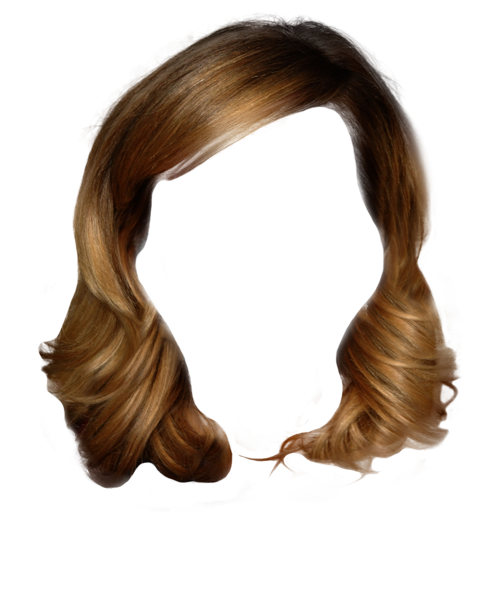 Hair wig PNG transparent image download, size: 1000x1244px