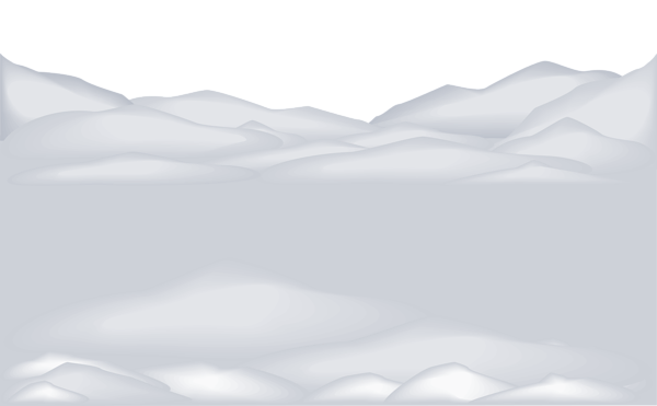 snow pile clipart black and white