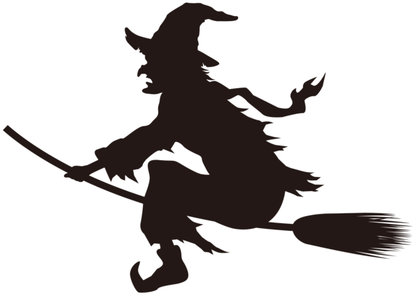 Witch PNG transparent image download, size: 600x423px