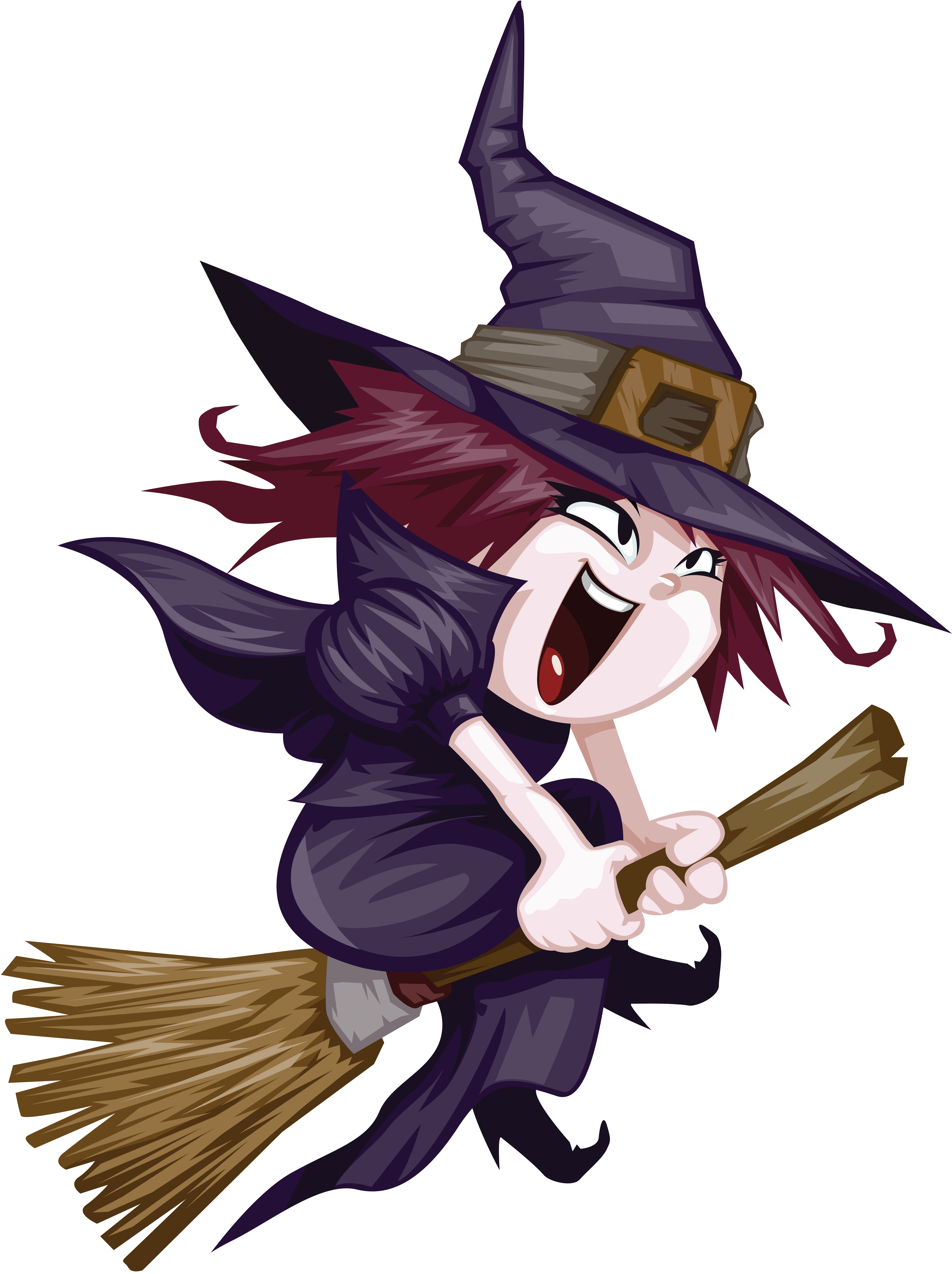 Witch PNG transparent image download, size: 4890x6544px