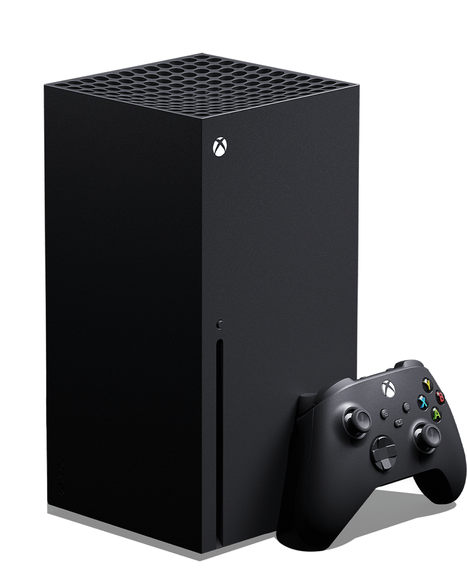 Xbox Series X PNG transparent image download, size: 935x1166px