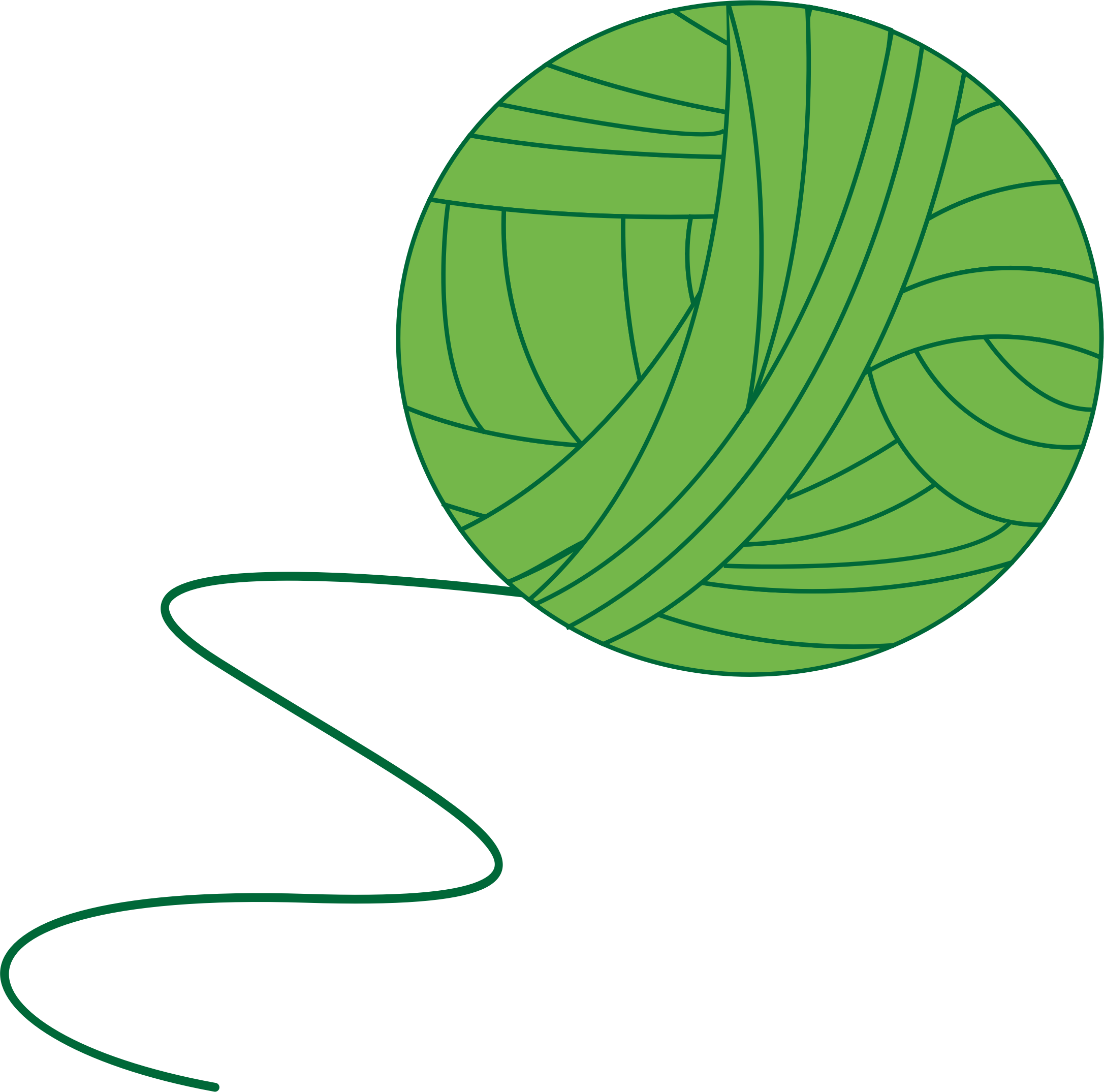 Ball yarn PNG transparent image download, size: 2173x2149px