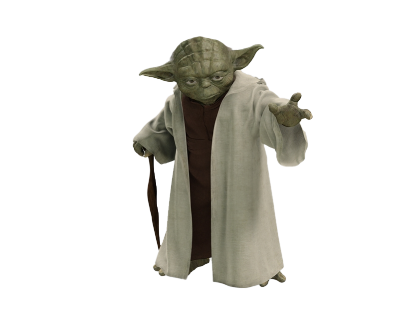 Yoda PNG transparent image download, size: 820x668px