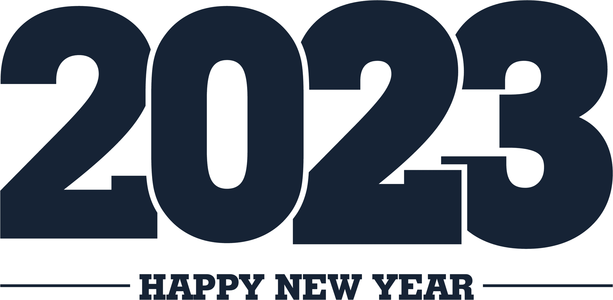2023 Year PNG Transparent Image Download Size 2444x1196px